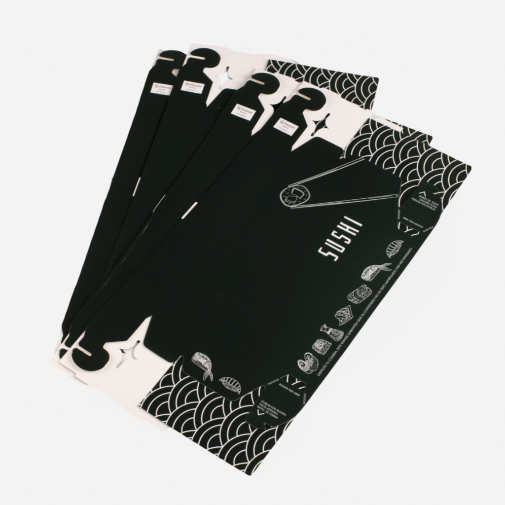 Packaging para sushi delivery